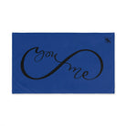You + Me Infinity Blue | Mix & Match Original Fun-Flirty Lovers’ Towels