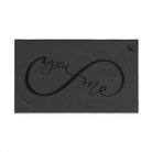 You + Me Infinity Dark Grey | Mix & Match Original Fun-Flirty Lovers’ Towels