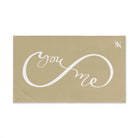 You + Me Infinity Gold | Mix & Match Original Fun-Flirty Lovers’ Towels