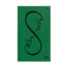 You + Me Infinity Light Green | Mix & Match Original Fun-Flirty Lovers’ Towels