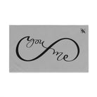 You + Me Infinity Light Grey | Mix & Match Original Fun-Flirty Lovers’ Towels