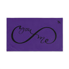 You + Me Infinity Purple | Mix & Match Original Fun-Flirty Lovers’ Towels