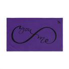 You + Me Infinity Purple | Mix & Match Original Fun-Flirty Lovers’ Towels