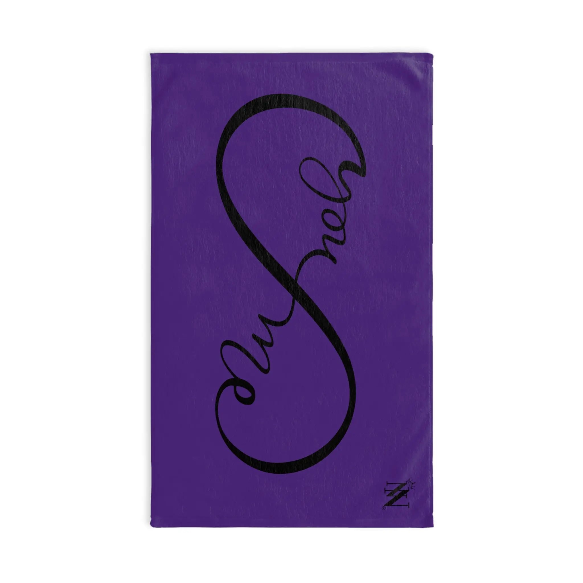 You + Me Infinity Purple | Mix & Match Original Fun-Flirty Lovers’ Towels