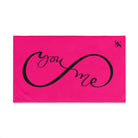 You + Me Infinity Signature Pink | Mix & Match Original Fun-Flirty Lovers’ Towels