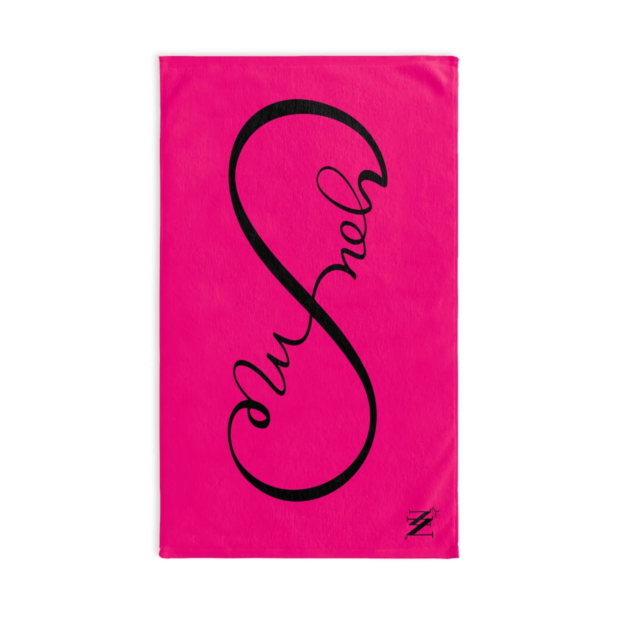 You + Me Infinity Signature Pink | Mix & Match Original Fun-Flirty Lovers’ Towels