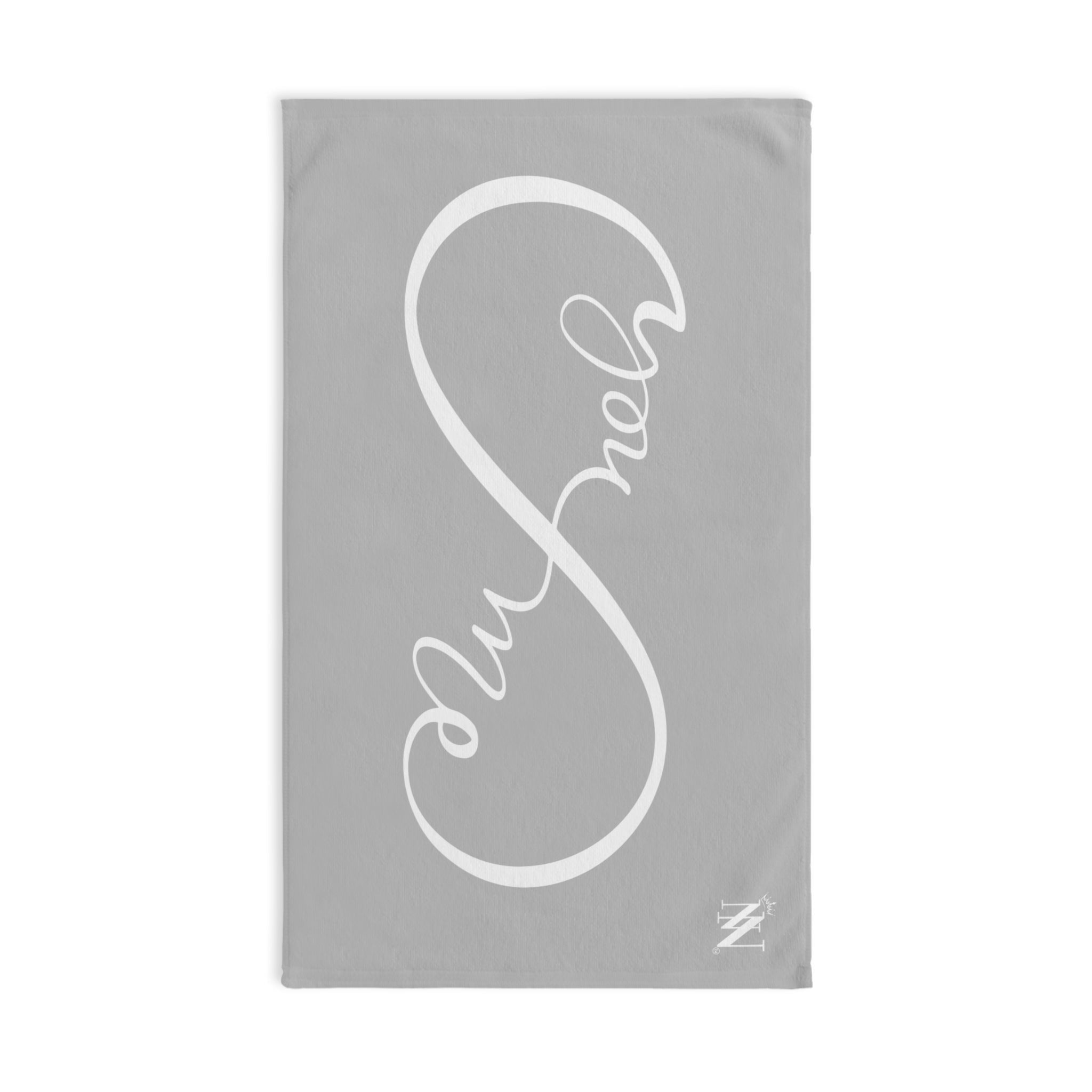 You + Me Infinity Silver | Mix & Match Original Fun-Flirty Lovers’ Towels