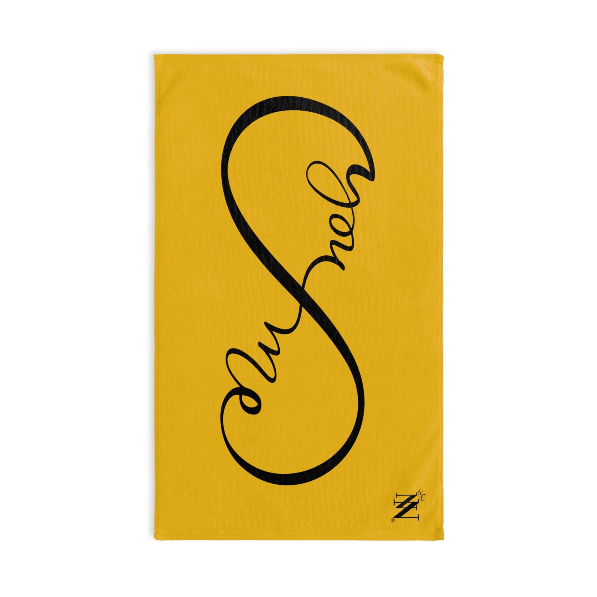 You + Me Infinity Yellow | Mix & Match Original Fun-Flirty Lovers’ Towels