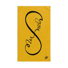 You + Me Infinity Yellow | Mix & Match Original Fun-Flirty Lovers’ Towels