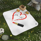 You + Me Lipstick Love | Mix Match Fun-Flirty Lovers’ Water-Resistant Blankets