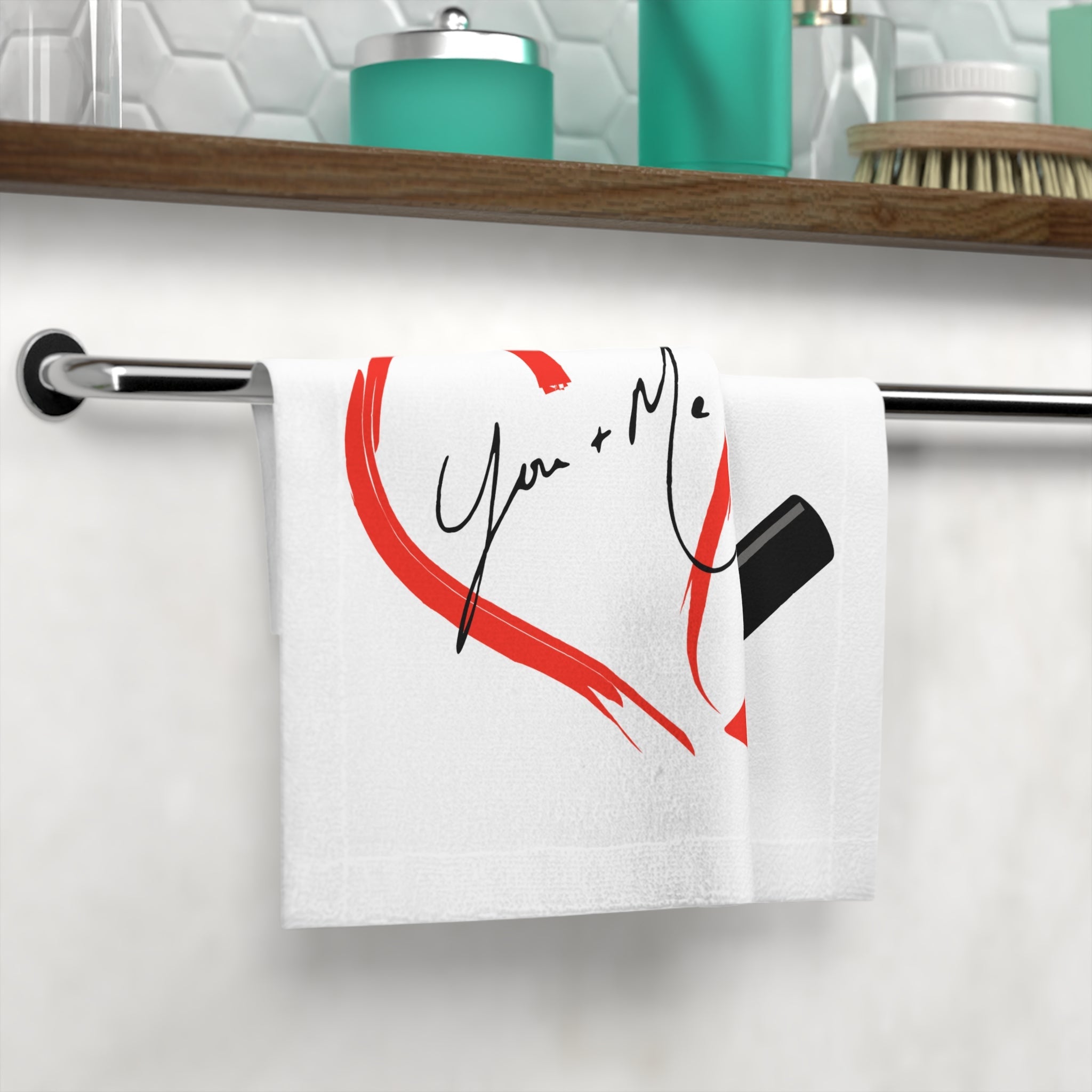 You + Me Lipstick Love | Mix & Match Lils’ Fun-Flirty Lovers’ Towels