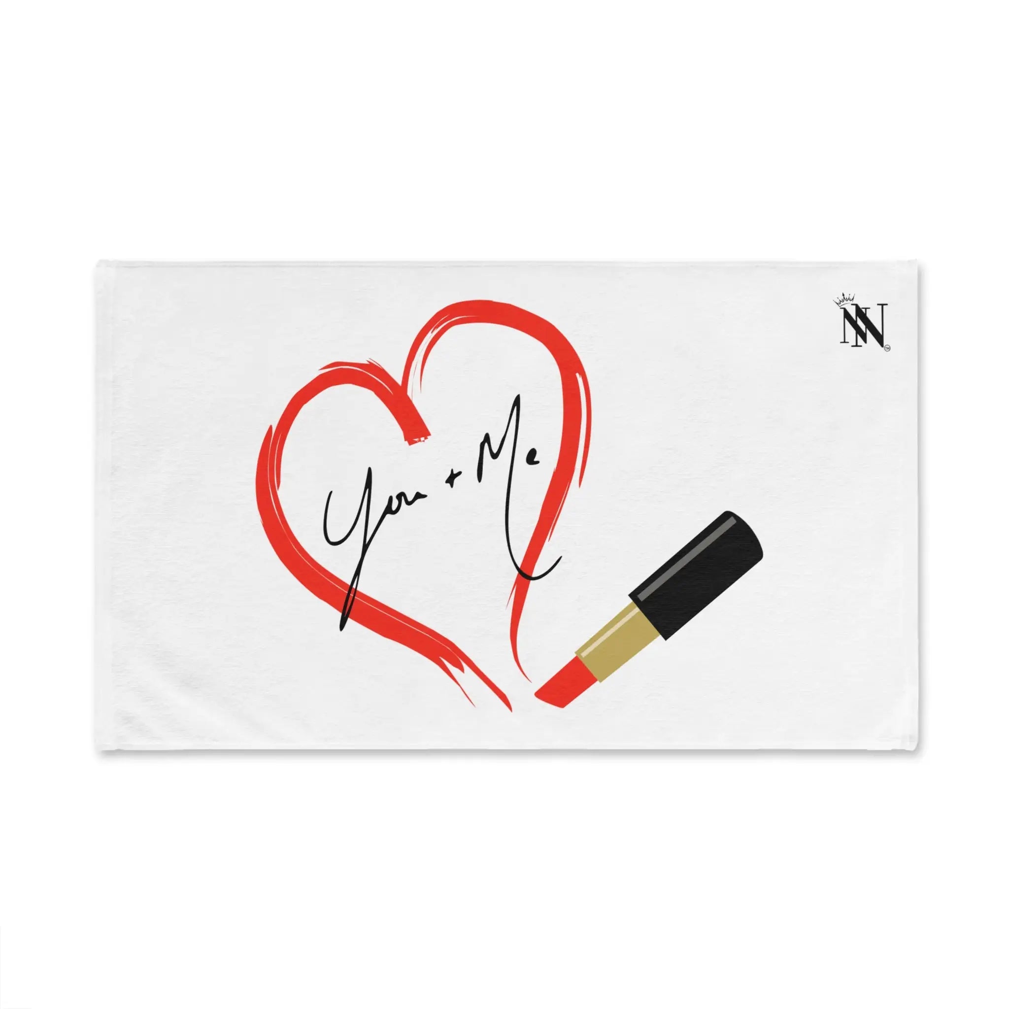 You + Me Lipstick Love | Mix & Match Original Fun-Flirty Lovers’ Towels