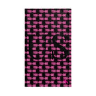 You + Me=US Black | Mix & Match Soft Fun-Flirty Lovers’ Towels