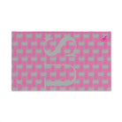 You + Me=US Light Grey | Mix & Match Soft Fun-Flirty Lovers’ Towels