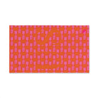 You + Me = US Pink Orange | Mix & Match Original Fun-Flirty Lovers’ Towels