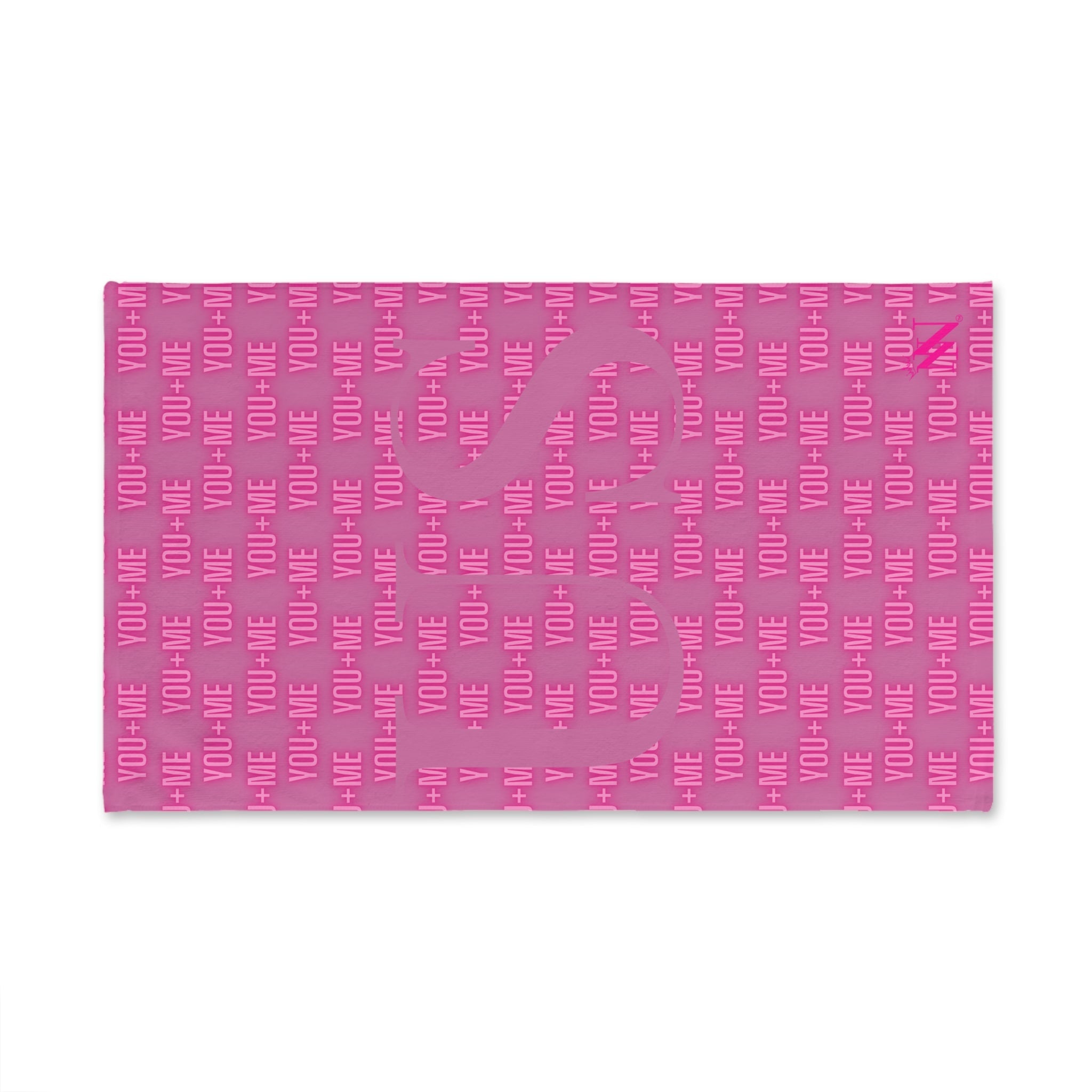 You + Me=US Soft Pink | Mix & Match Soft Fun-Flirty Lovers’ Towels