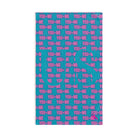 You + Me=US Teal | Mix & Match Soft Fun-Flirty Lovers’ Towels