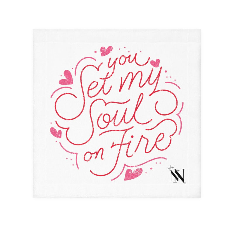 You Set My Soul on Fire | Mix & Match Lils’ Fun-Flirty Lovers’ Towels