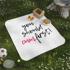You Should Cum First! | Mix Match Fun-Flirty Lovers’ Water-Resistant Blankets