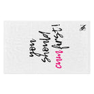 You Should Cum First! | Mix & Match Soft Fun-Flirty Lovers’ Towels