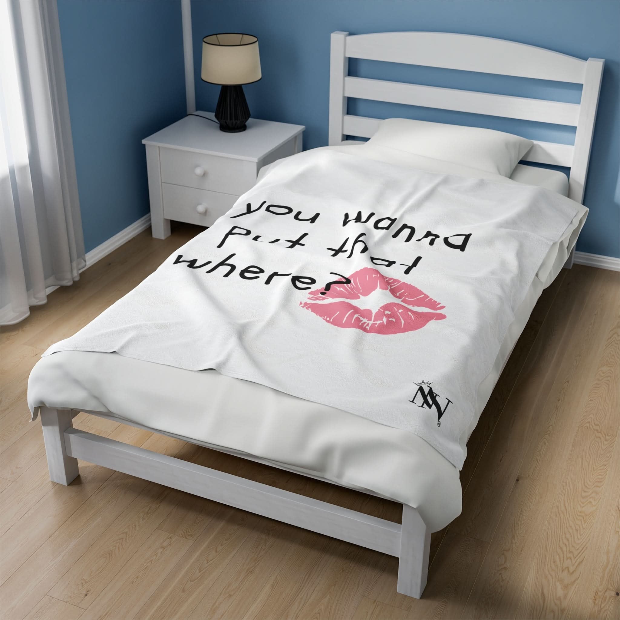 You Wanna Put That Where? | Mix & Match Fun-Flirty Lovers’ Blankets