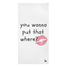 You Wanna Put That Where? | Mix & Match Naughty XL Fun-Flirty Lovers’ Towels