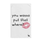 You Wanna Put That Where? | Mix & Match Original Fun-Flirty Lovers’ Towels