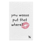 You Wanna Put That Where? | Mix & Match Soft Fun-Flirty Lovers’ Towels