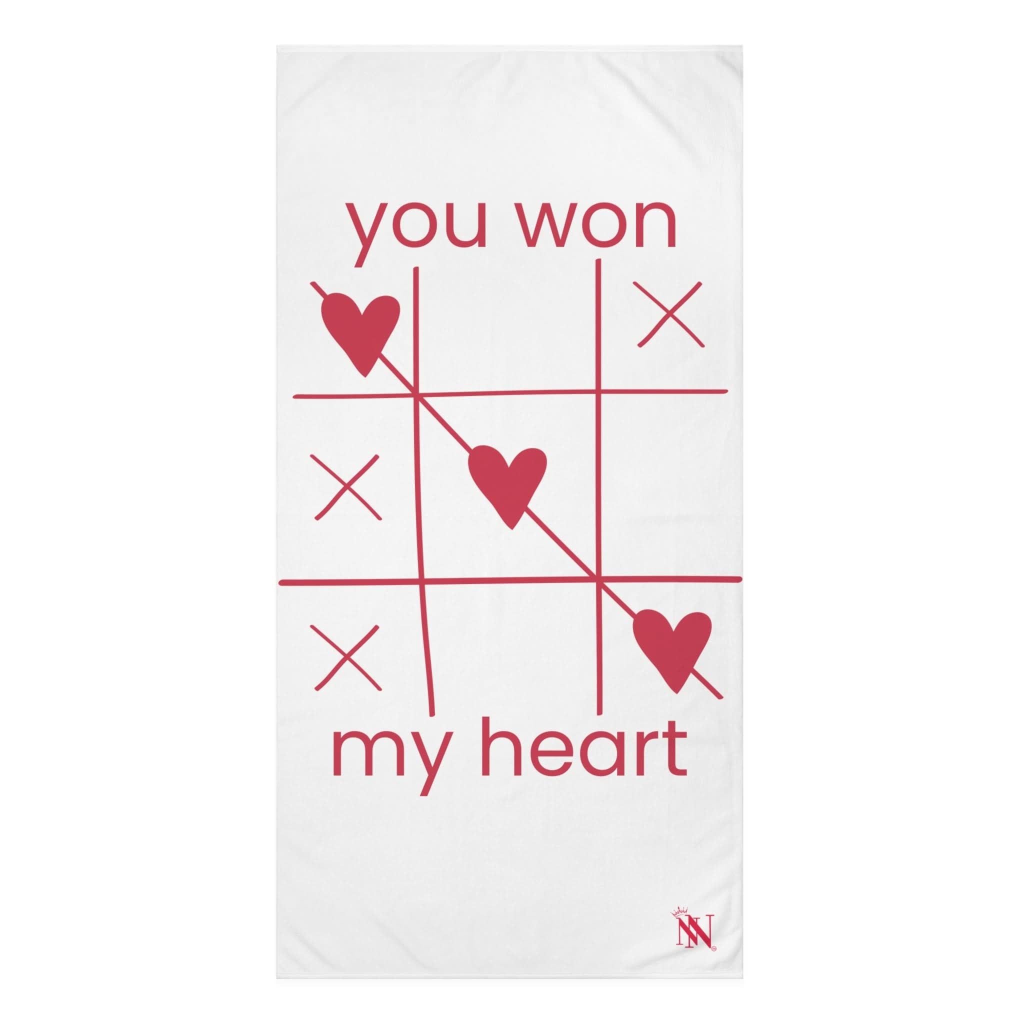 You Won My Heart | Mix & Match Naughty XL Fun-Flirty Lovers’ Towels