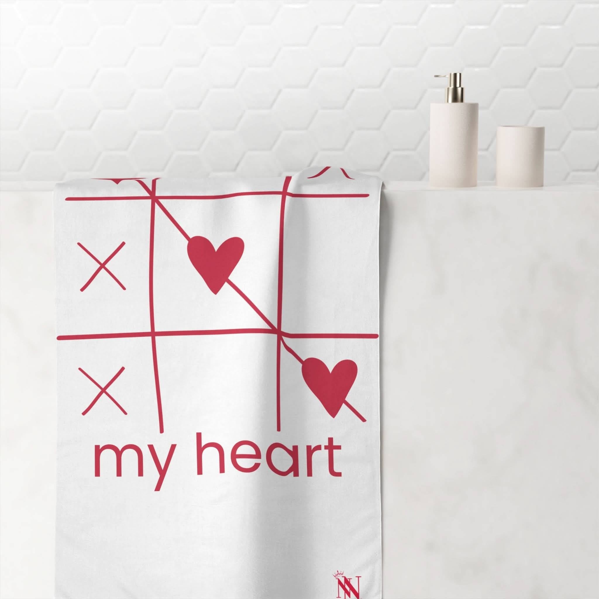 You Won My Heart | Mix & Match Naughty XL Fun-Flirty Lovers’ Towels