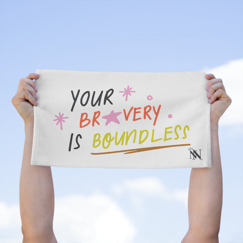 Your Bravery is Boundless | Mix & Match Soft Fun-Flirty Lovers’ Towels