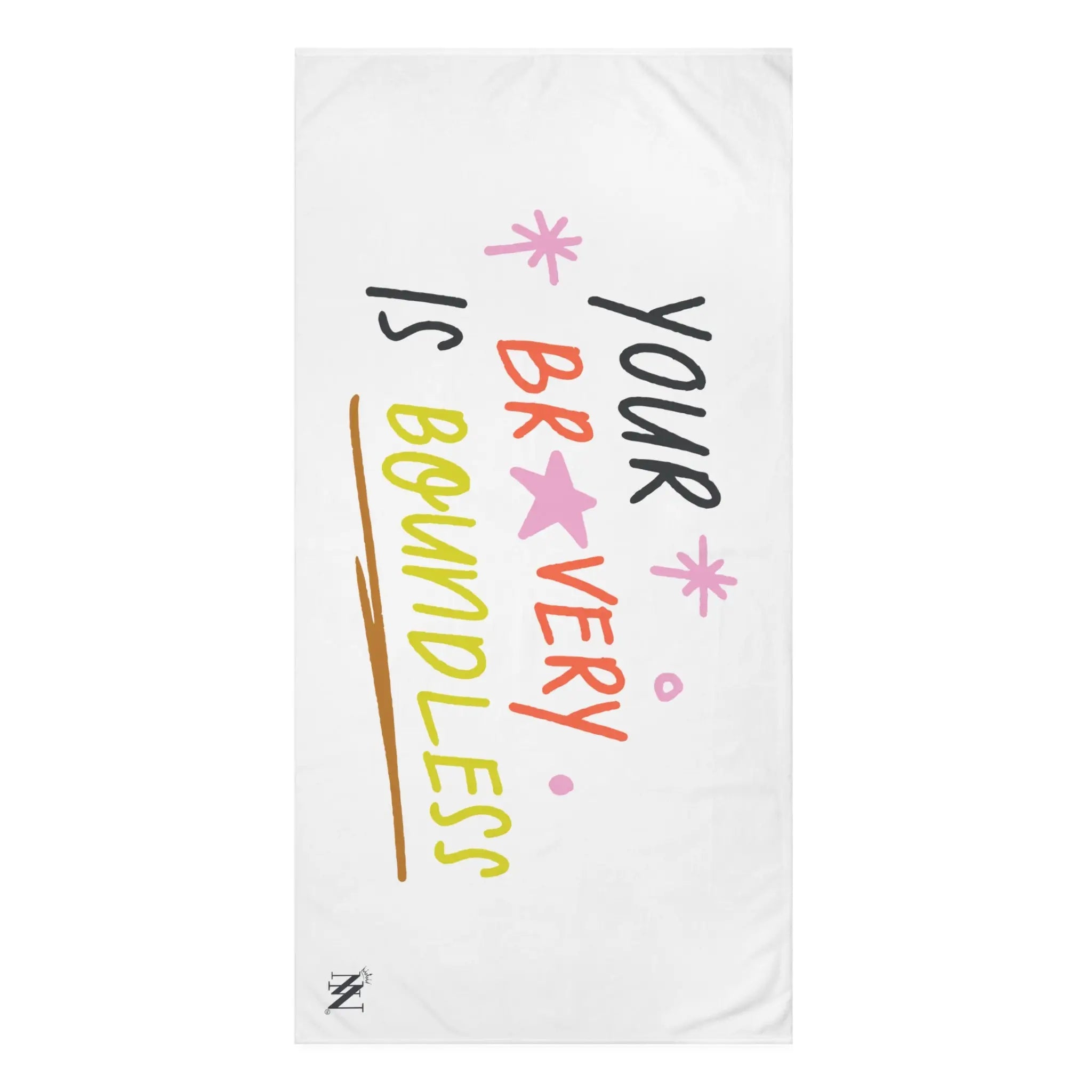 Your Bravery is Boundless | Mix & Match XL Fun-Flirty Lovers’ Towels