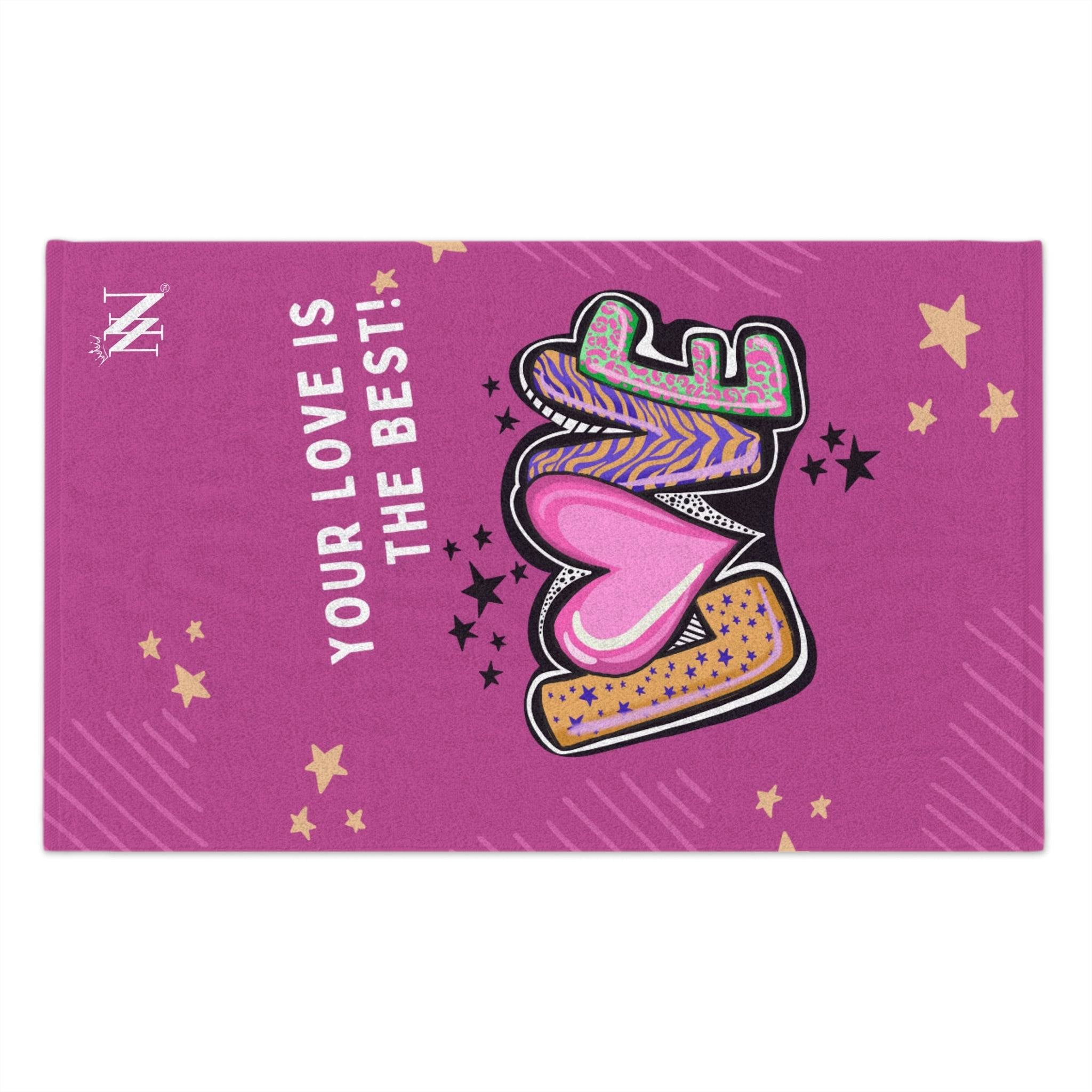 Your Love is the Best! | Mix & Match Soft Fun-Flirty Lovers’ Towels