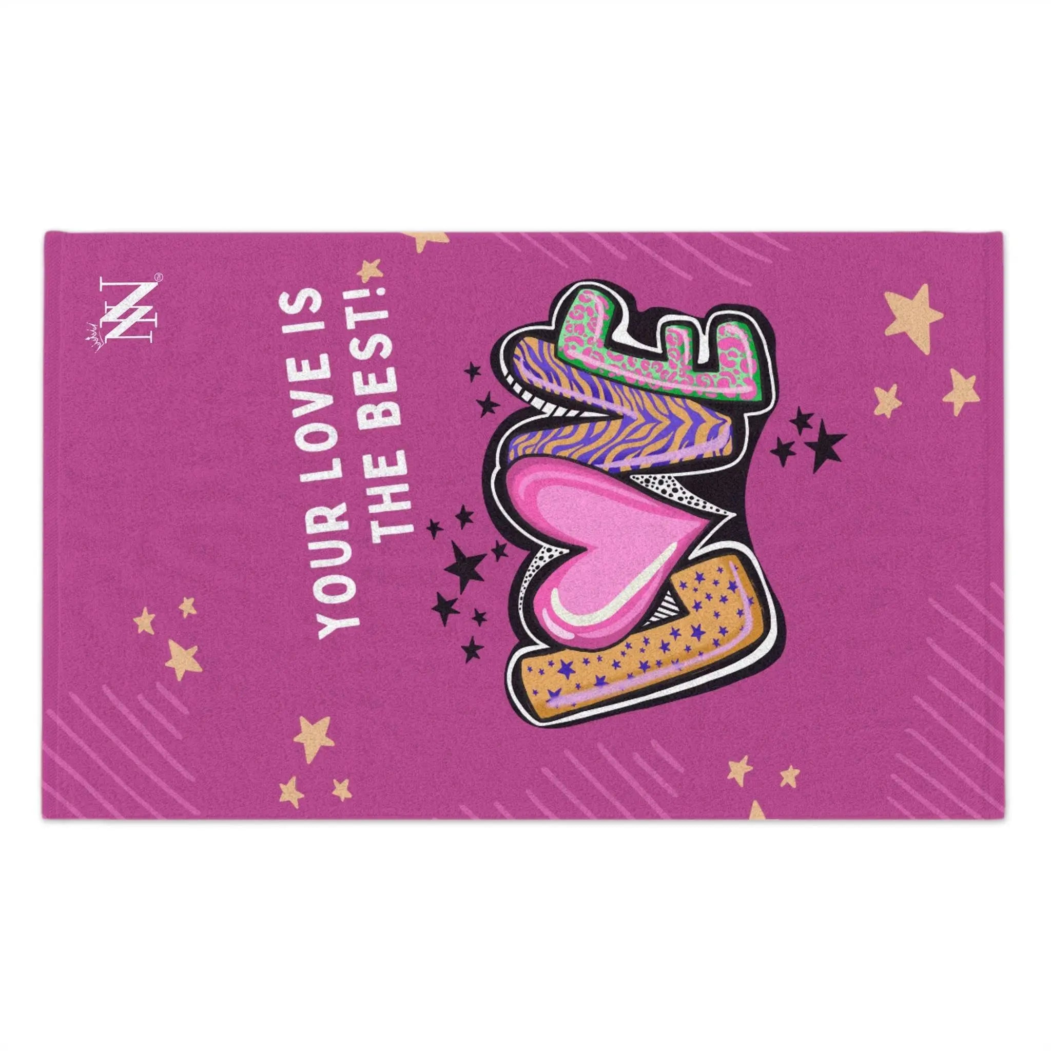 Your Love is the Best! | Mix & Match Soft Fun-Flirty Lovers’ Towels