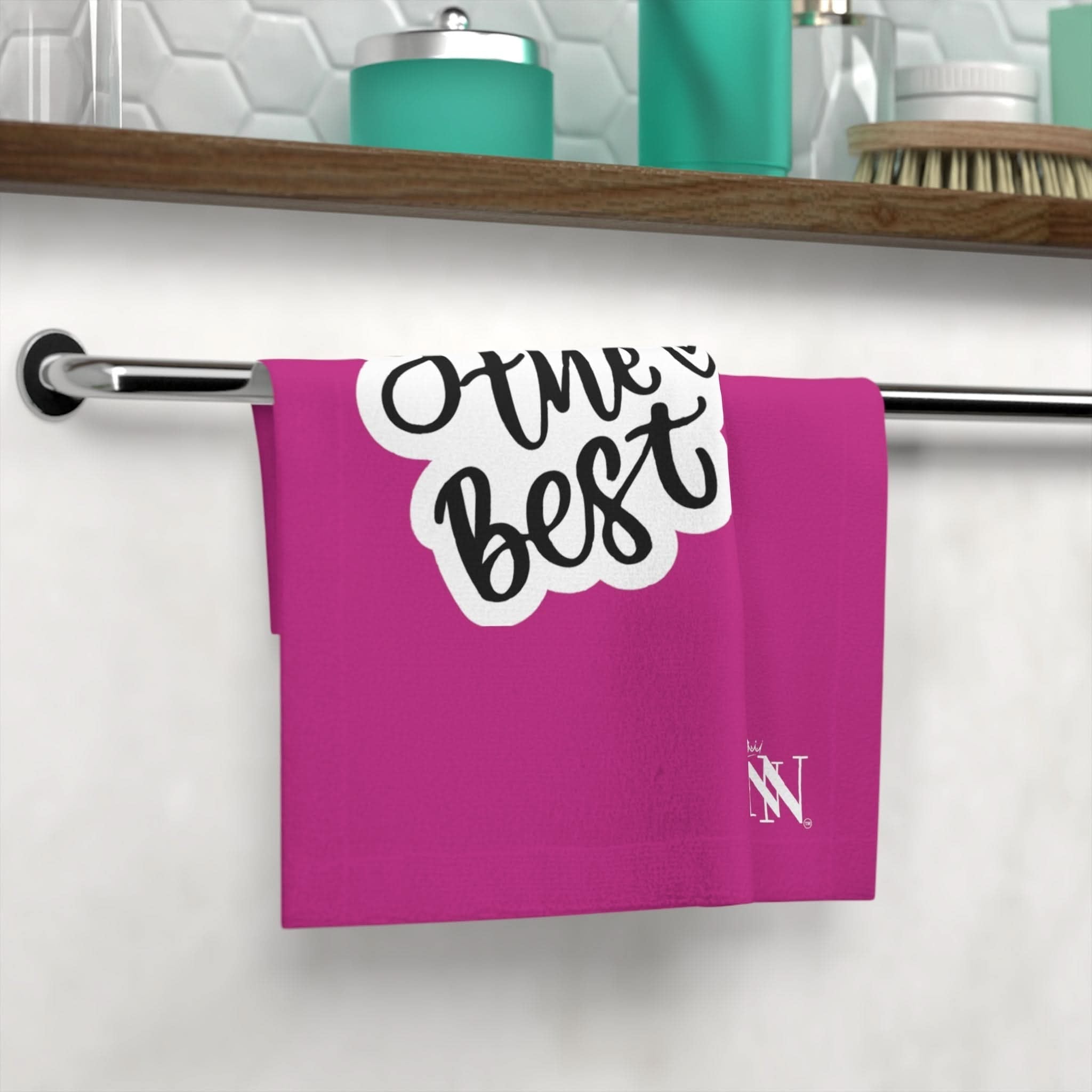 You’re the Best Fuscia | Mix & Match Lils’ Fun-Flirty Lovers’ Towels