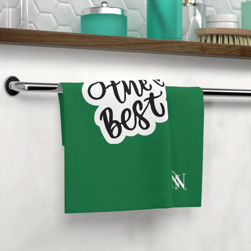 You’re the Best Green | Mix & Match Lils’ Fun-Flirty Lovers’ Towels