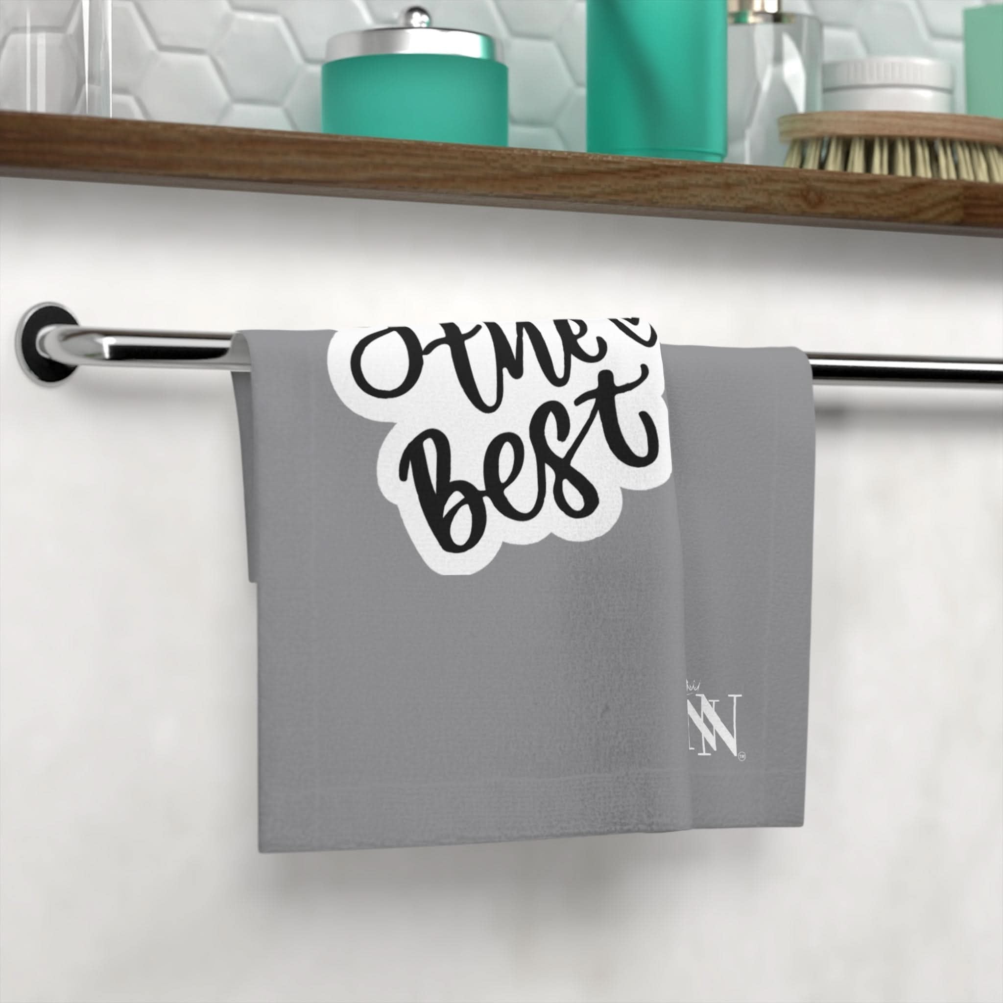 You’re the Best Grey After-Sex Towel | Fun Flirty & Soft