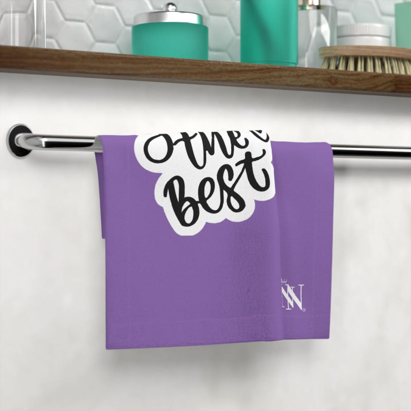You’re the Best Lavendar | Mix & Match Lils’ Fun-Flirty Lovers’ Towels