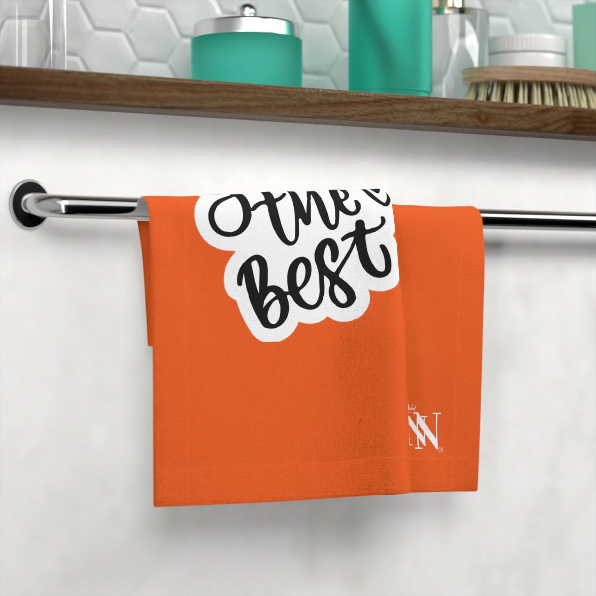 You’re the Best Orange | Mix & Match Lils’ Fun-Flirty Lovers’ Towels