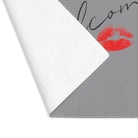 You’re Welcome Kiss Grey | Mix & Match Playful Fun-Flirty Lovers’ Toy Mats
