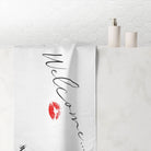 You’re Welcome Kiss | Mix & Match Naughty XL Fun-Flirty Lovers’ Towels