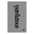 Yum-licious Grey | Mix & Match Soft Fun-Flirty Lovers’ Towels