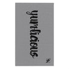 Yum-licious Grey | Mix & Match Soft Fun-Flirty Lovers’ Towels