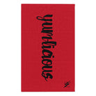 Yum-licious Red | Mix & Match Soft Fun-Flirty Lovers’ Towels