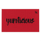 Yum-licious Red | Mix & Match Soft Fun-Flirty Lovers’ Towels