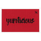 Yum-licious Red | Mix & Match Soft Fun-Flirty Lovers’ Towels