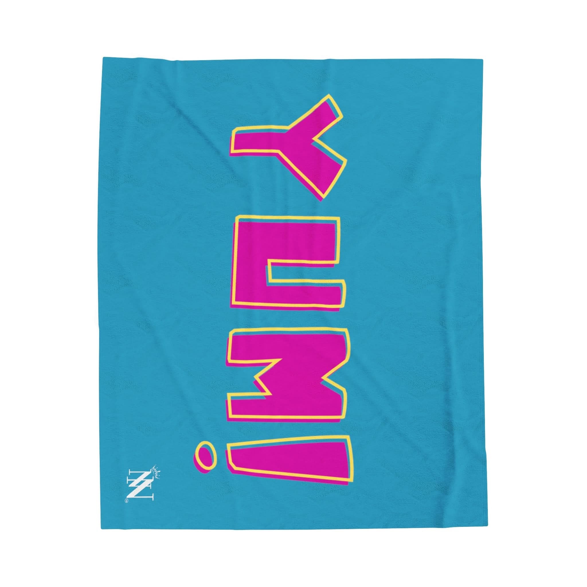 Yum! Teal | Mix & Match Soft Fun-Flirty Lovers’ Blankets