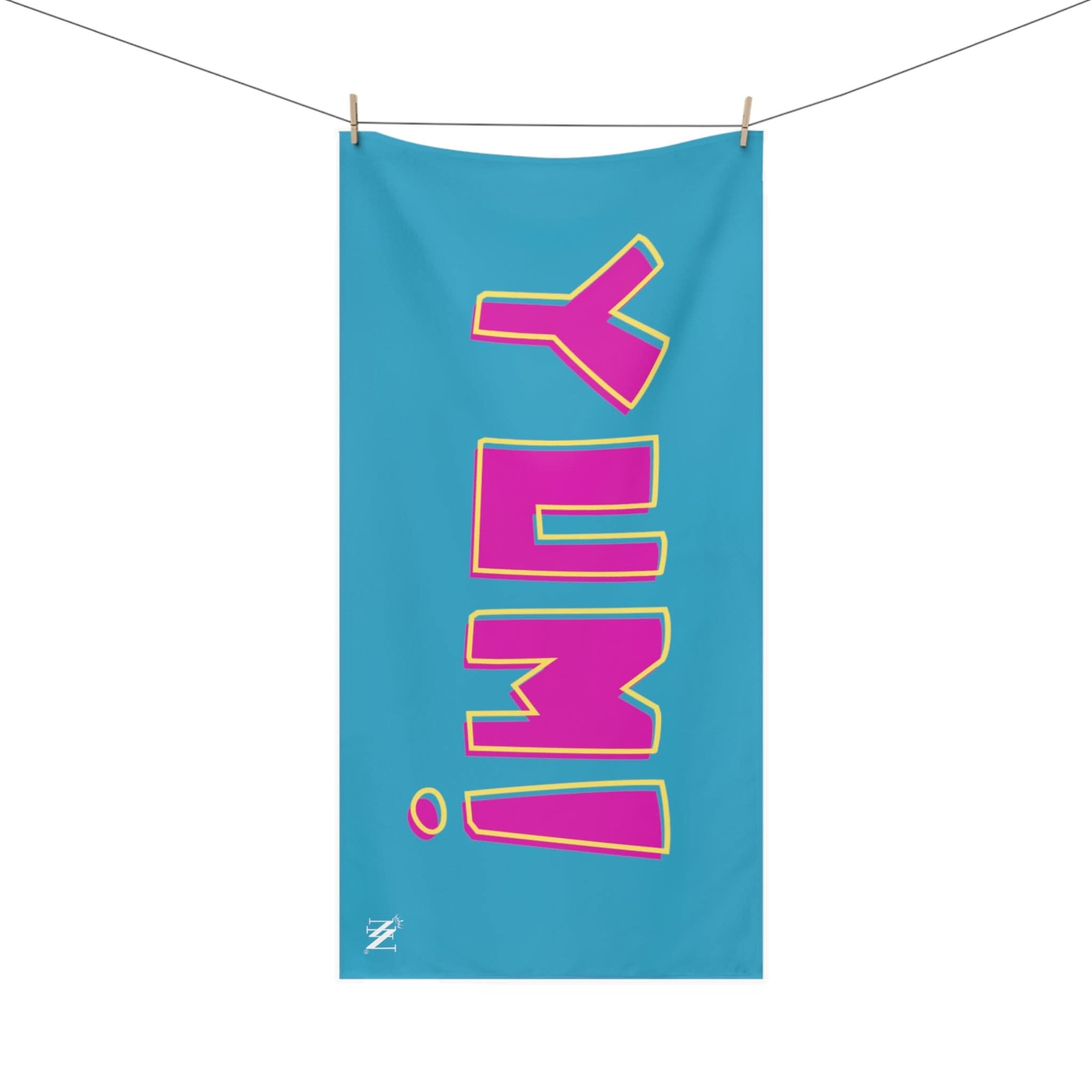 Yum Teal | Mix & Match XL Fun-Flirty Lovers’ Towels