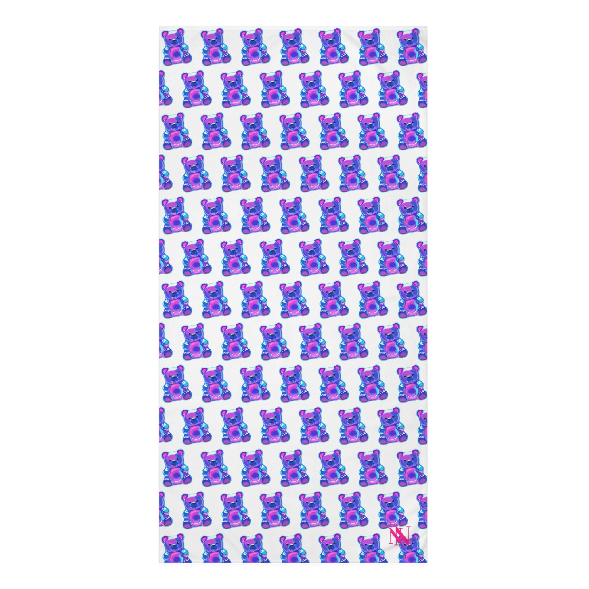 Yummy Bear Pattern | Mix & Match XL Fun-Flirty Lovers’ Towels