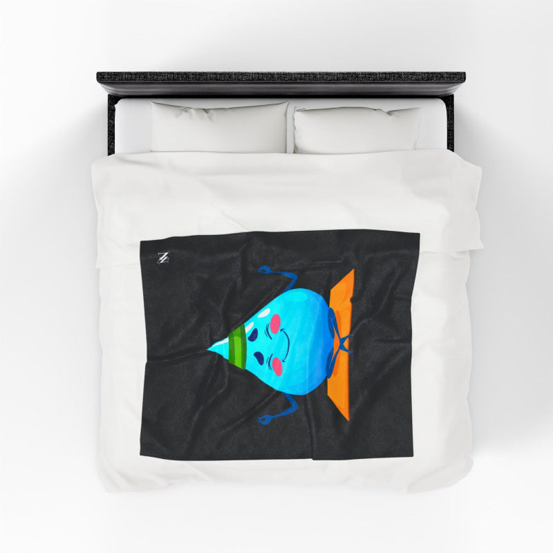 Zen Rain Drop | Mix & Match Fun-Flirty Lovers’ Blankets